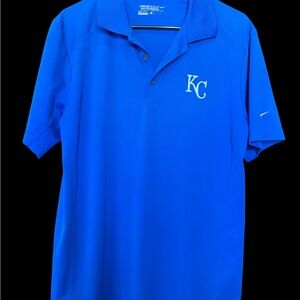 Nike Men’s KC Royals Blue Performance Polo